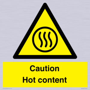 Caution Hot content